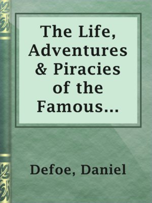 The Life, Adventures & Piracies of the Famous Captain Singleton - ebook